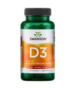 D-3-vitamin, 5000 IE - 250 softgels