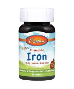 Carlson Labs - Kid's Chewable Iron 60 tablets