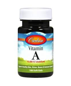 Carlson Labs - Vitamin A Solubilized 100 softgels