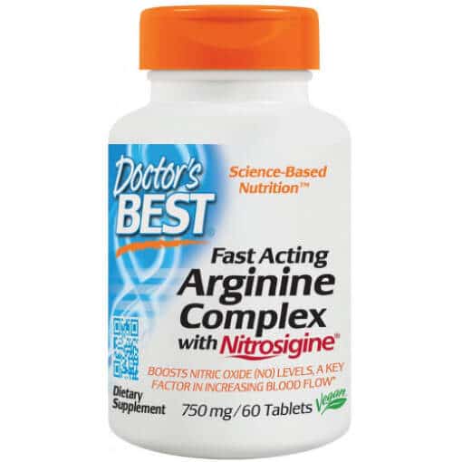 Doctor's Best - Fast Acting Arginine Complex with Nitrosigine