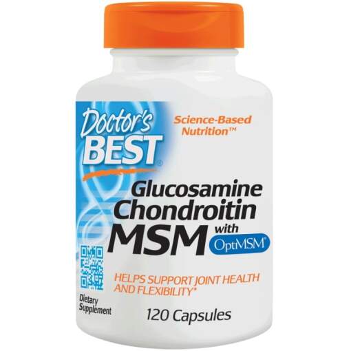 Doctor's Best - Glucosamine Chondroitin MSM with OptiMSM 120 caps