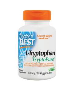 Doctor's Best - L-Tryptophan with TryptoPure 90 vcaps