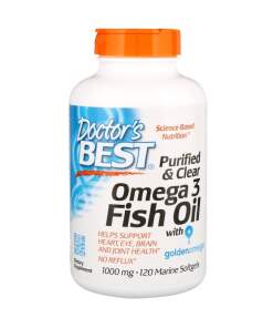 Doctor's Best - Purified & Clear Omega 3 Fish Oil