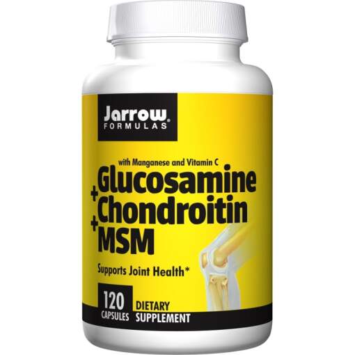 Jarrow Formulas - Glucosamine + Chondroitin + MSM 120 caps