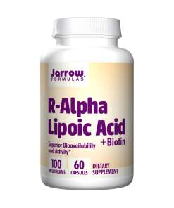 Jarrow Formulas - R-Alpha Lipoic Acid + Biotin - 60 caps