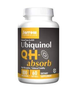Jarrow Formulas - Ubiquinol QH-absorb 100mg - 60 softgels