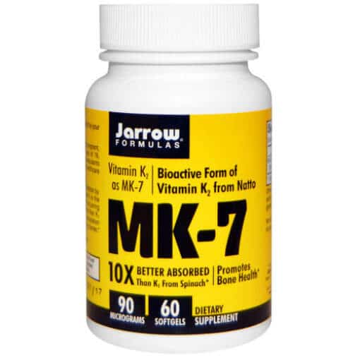 Jarrow Formulas - Vitamin K2 MK-7 90mcg - 60 softgels