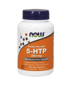 NOW Foods - 5-HTP with Glycine Taurine & Inositol