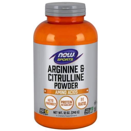 NOW Foods - Arginine & Citrulline 340 grams