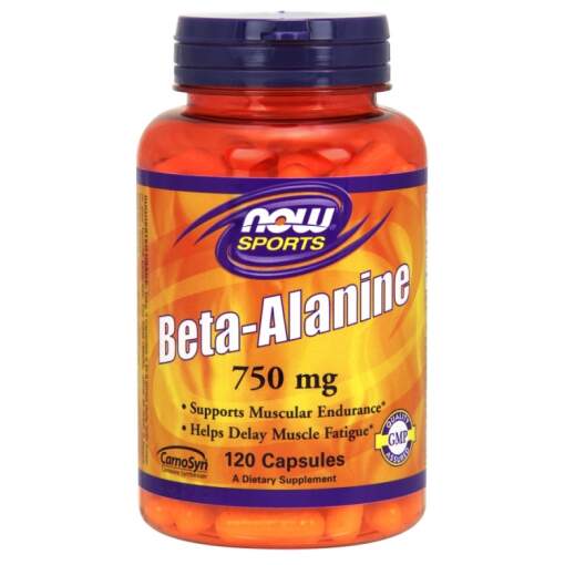NOW Foods - Beta Alanine 750mg (Caps) - 120 caps