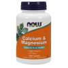 NOW Foods - Calcium & Magnesium 100 tablets