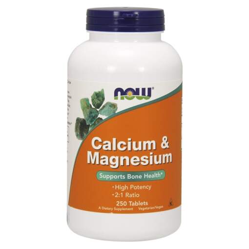 NOW Foods - Calcium & Magnesium 250 tablets