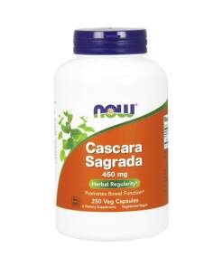 NOW Foods - Cascara Sagrada 450mg - 250 vcaps