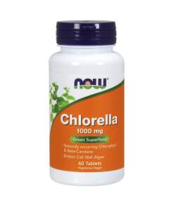 NOW Foods - Chlorella 1000mg - 60 tablets