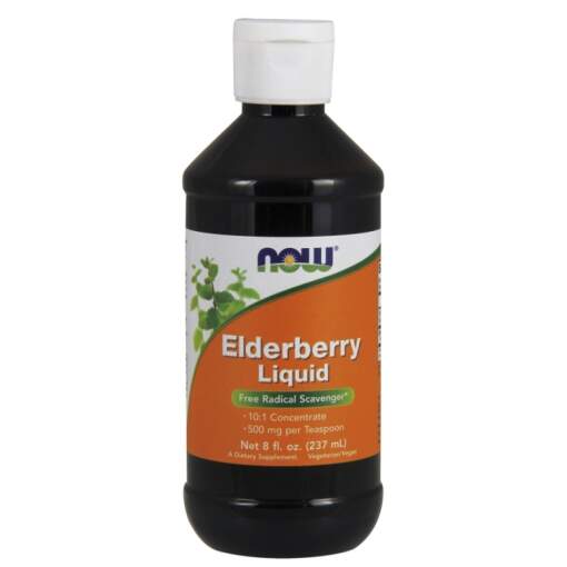 NOW Foods - Elderberry Liquid - 237 ml.