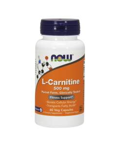 NOW Foods - L-Carnitine 500mg - 60 vcaps