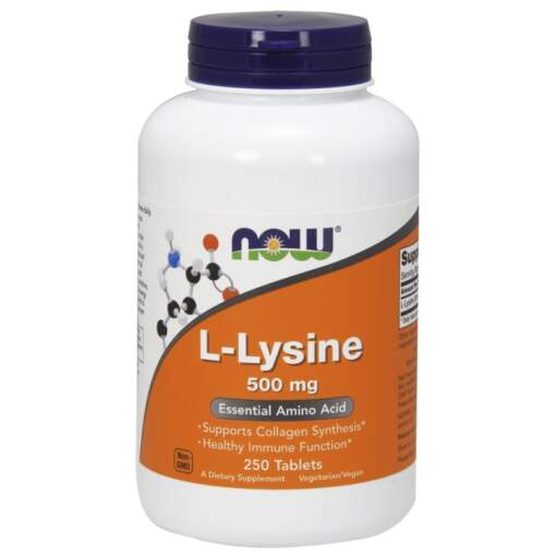 NOW Foods - L-Lysine 1000mg - 250 tablets