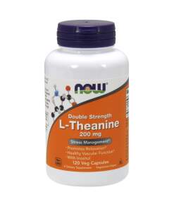 NOW Foods - L-Theanine with Inositl 200mg - 120 vcaps