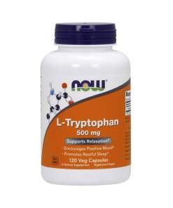 NOW Foods - L-Tryptophan 500mg - 120 vcaps