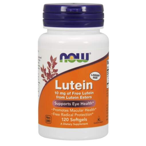 NOW Foods - Lutein 10mg - 120 softgels