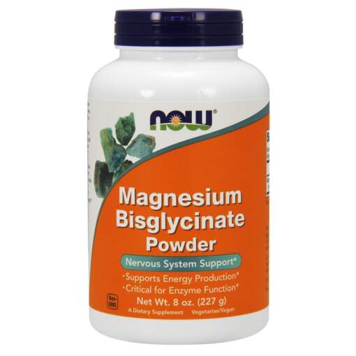 NOW Foods - Magnesium Bisglycinate Powder 227 grams