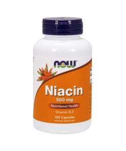 NOW Foods - Niacin 500mg - 100 caps