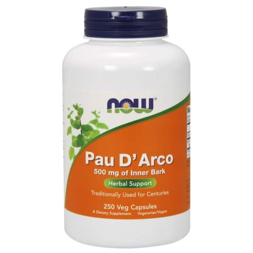 NOW Foods - Pau D'Arco 500mg - 250 vcaps
