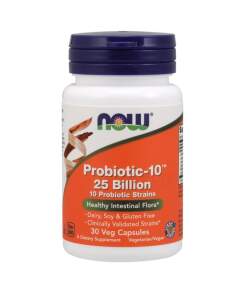 NOW Foods - Probiotic-10 25 Billion - 30 vcaps