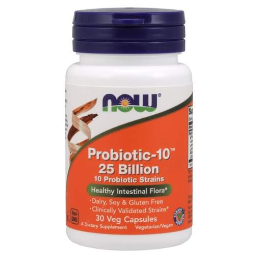 NOW Foods - Probiotic-10 25 Billion - 30 vcaps