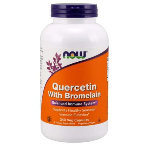 NOW Foods - Quercetin with Bromelain 240 vcaps
