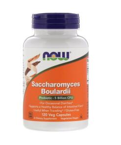 NOW Foods - Saccharomyces Boulardii - 120 vcaps
