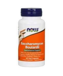 NOW Foods - Saccharomyces Boulardii 60 vcaps