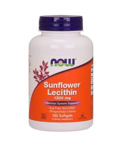 NOW Foods - Sunflower Lecithin 1200mg - 100 softgels