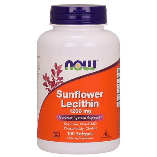 NOW Foods - Sunflower Lecithin 1200mg - 100 softgels