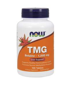 NOW Foods - TMG (Trimethylglycine) 100 tablets