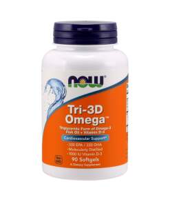 NOW Foods - Tri-3D Omega 90 softgels