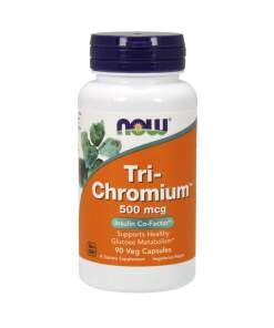 NOW Foods - Tri-Chromium 500mcg - 90 vcaps