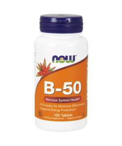NOW Foods - Vitamin B-50 Vitamin B-50 - 100 tablets