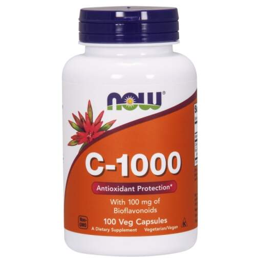 NOW Foods - Vitamin C-1000 with 100mg Bioflavonids 100 vcaps