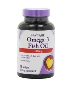 Natrol - Omega-3 Fish Oil 1000mg - 90 softgels