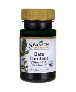 Swanson - Beta-Carotene (Vitamin A) 100 softgels