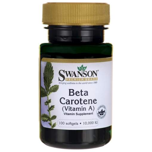 Swanson - Beta-Carotene (Vitamin A) 100 softgels