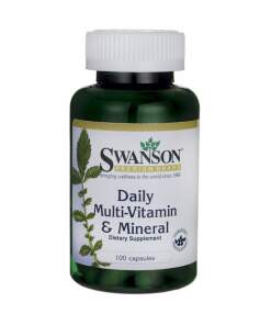 Swanson - Daily Multivitamin & Mineral 100 caps
