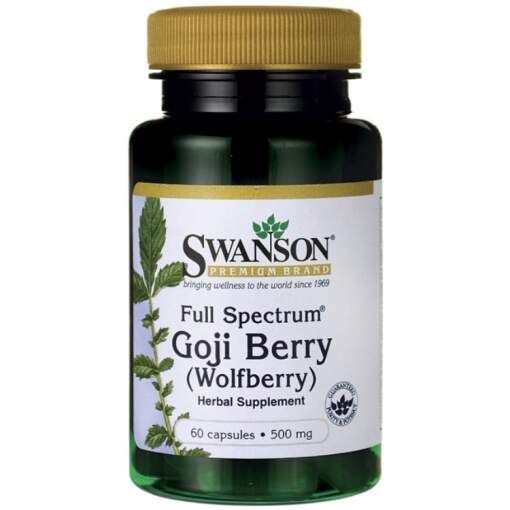 Swanson - Full Spectrum Goji Berry (Wolfberry) 60 caps