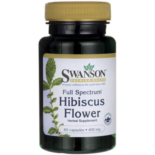 Swanson - Full Spectrum Hibiscus Flower 60 caps