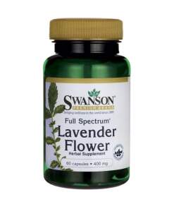 Swanson - Full Spectrum Lavender Flower 60 caps