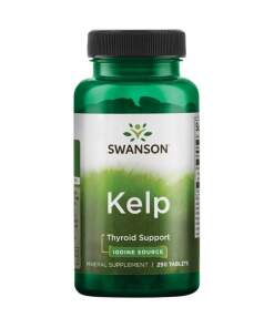 Swanson - Kelp Iodine Source 250 tablets