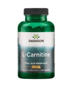 Swanson - L-Carnitine 500mg - 100 tablets
