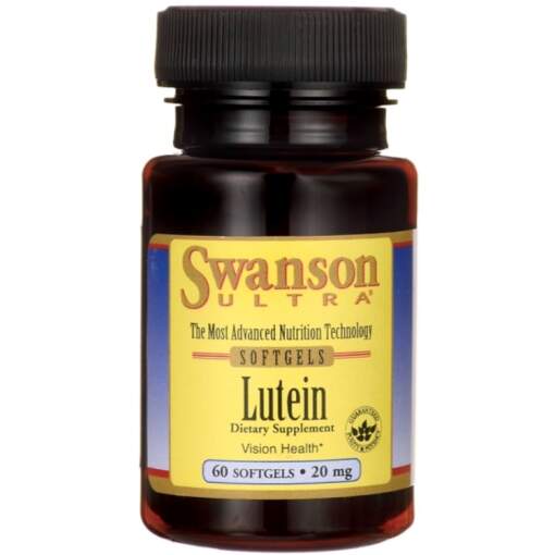 Swanson - Lutein 20mg - 60 softgels
