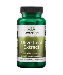 Swanson - Olive Leaf Extract 750mg Super Strength - 60 caps